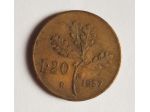 Moneta 20 Lire 1957
