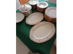 Servizio piatti e tazzine caffè in porcellana bone china Noritake