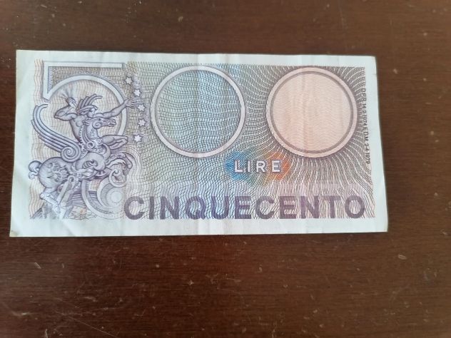 Banconota 500 lire 1974 usato  Palo del Colle