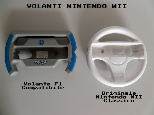 Volante Nintendo WII ORIGINALE + volante F1
