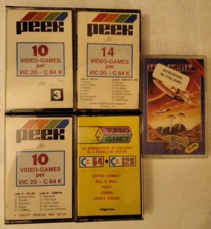 Cassette giochi originali Commodore 64 (LEGGERE BENE ANNUNCIO) - Foto 2