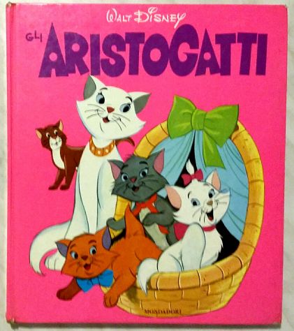 Gli Aristogatti di Walt Disney Ed.Arnoldo Mondadori,maggio 1973 ottime condizion usato  Padova