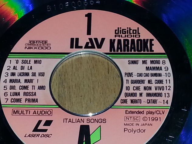 Laser disc karaoke ita anni 60/70/80 usato  Milano