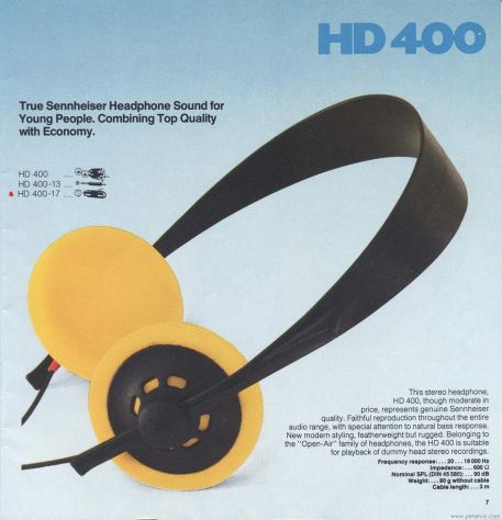 Cuffia Sennheiser HD400 headphones (LEGGERE BENE ANNUNCIO) - Foto 3