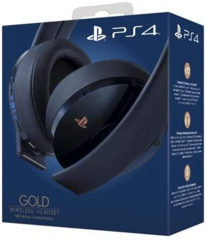 PS5/PS4 Gold Wireless Headset 500M Limited Edition BY SONY usato  Roma